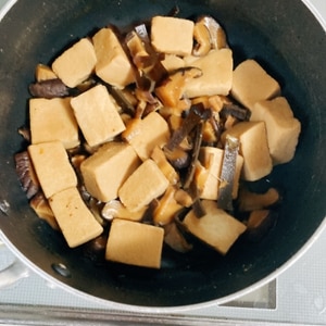 高野豆腐のすき焼き風煮